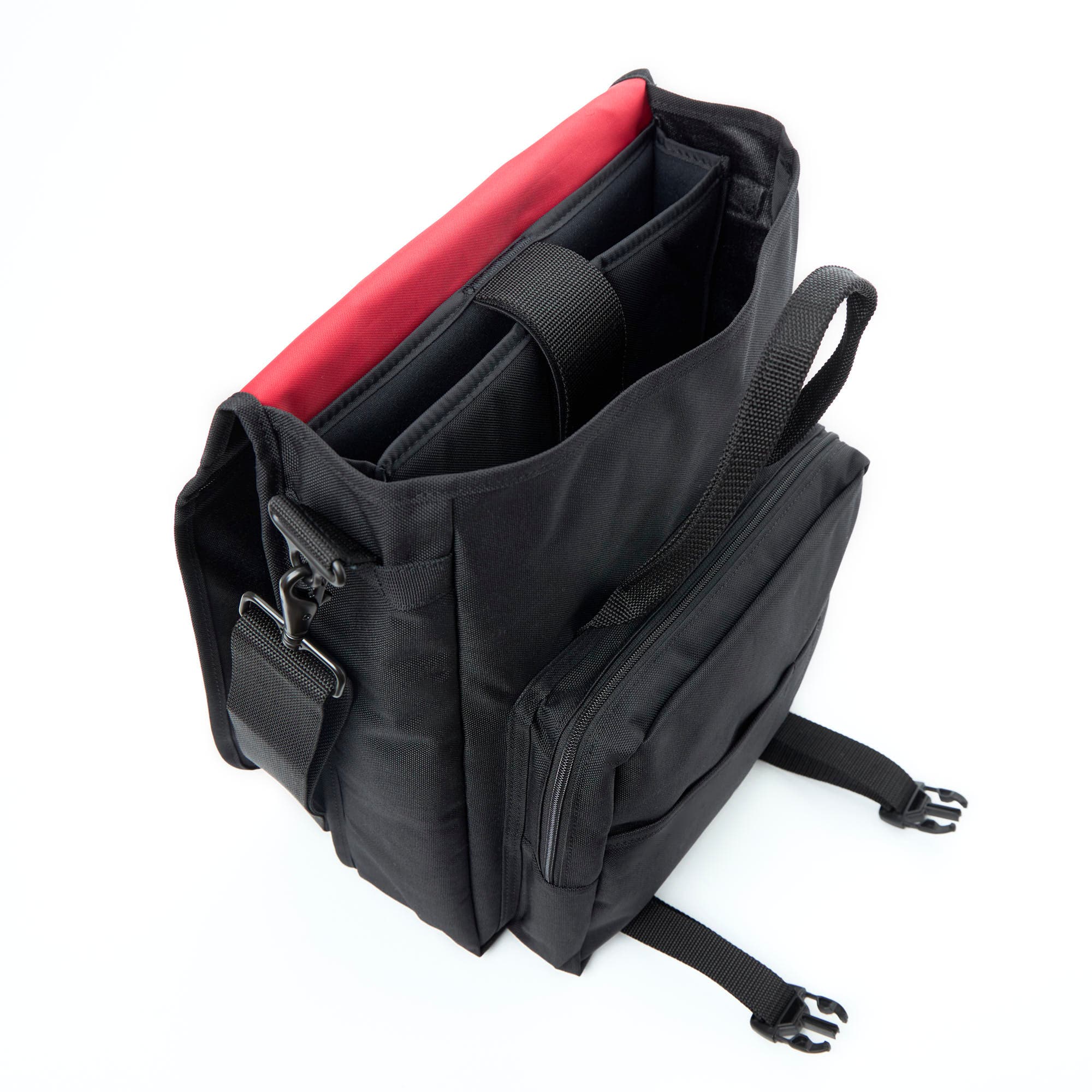 Manhattan Portage Washington Square Backpack, Alternate, color, Black