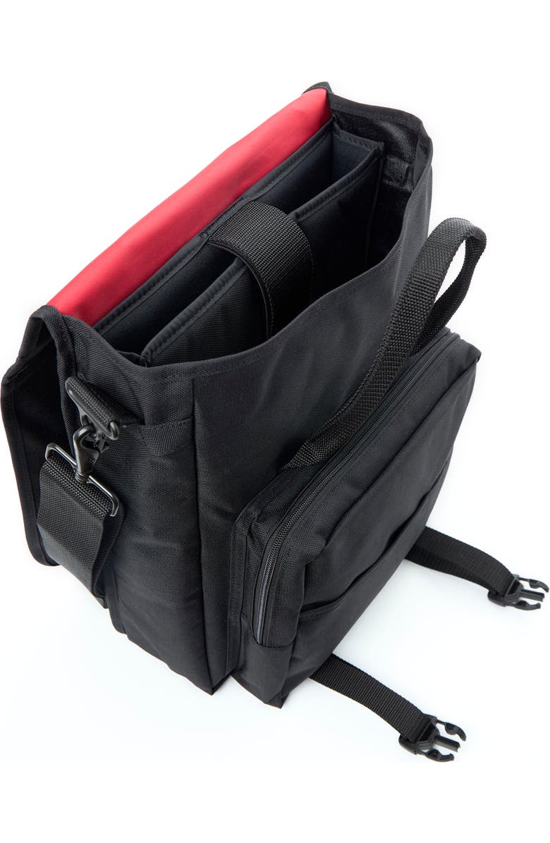 Manhattan Portage Washington Square Backpack, Alternate, color, Black