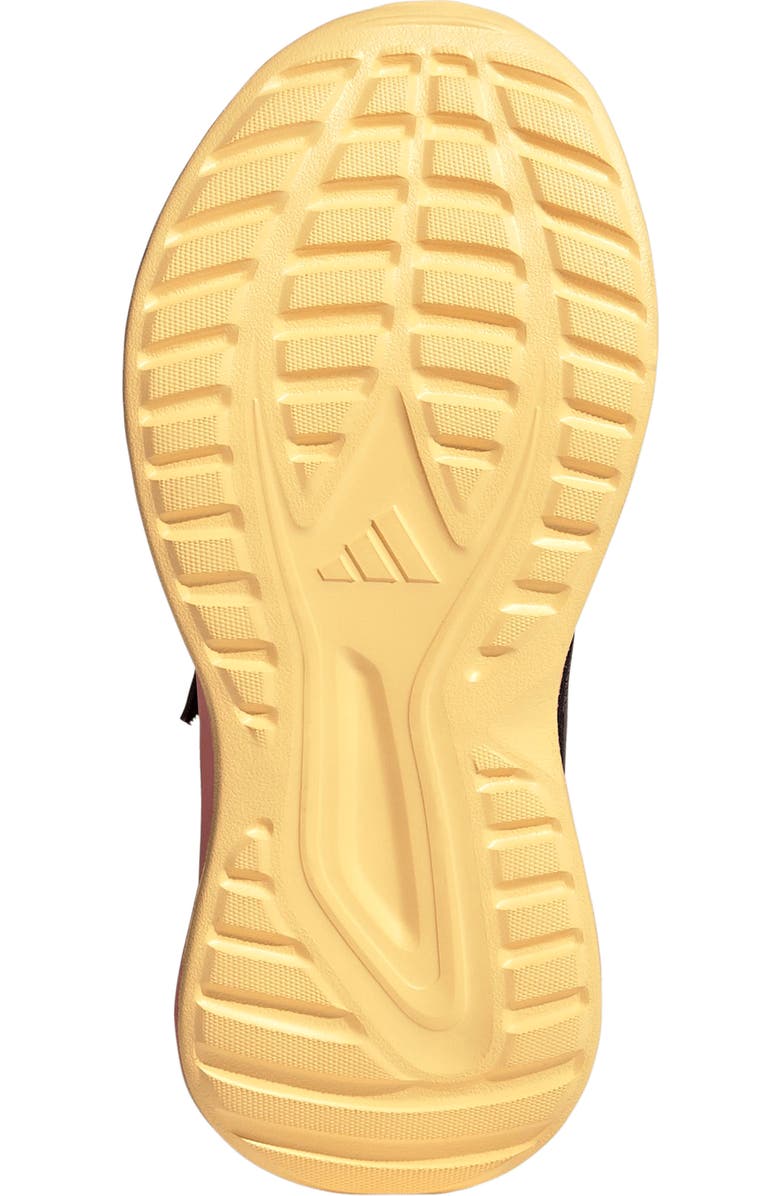 adidas Kids' Fortarun 3.0 Running Shoe, Alternate, color, Black/ Iron Met./ Bliss Pink