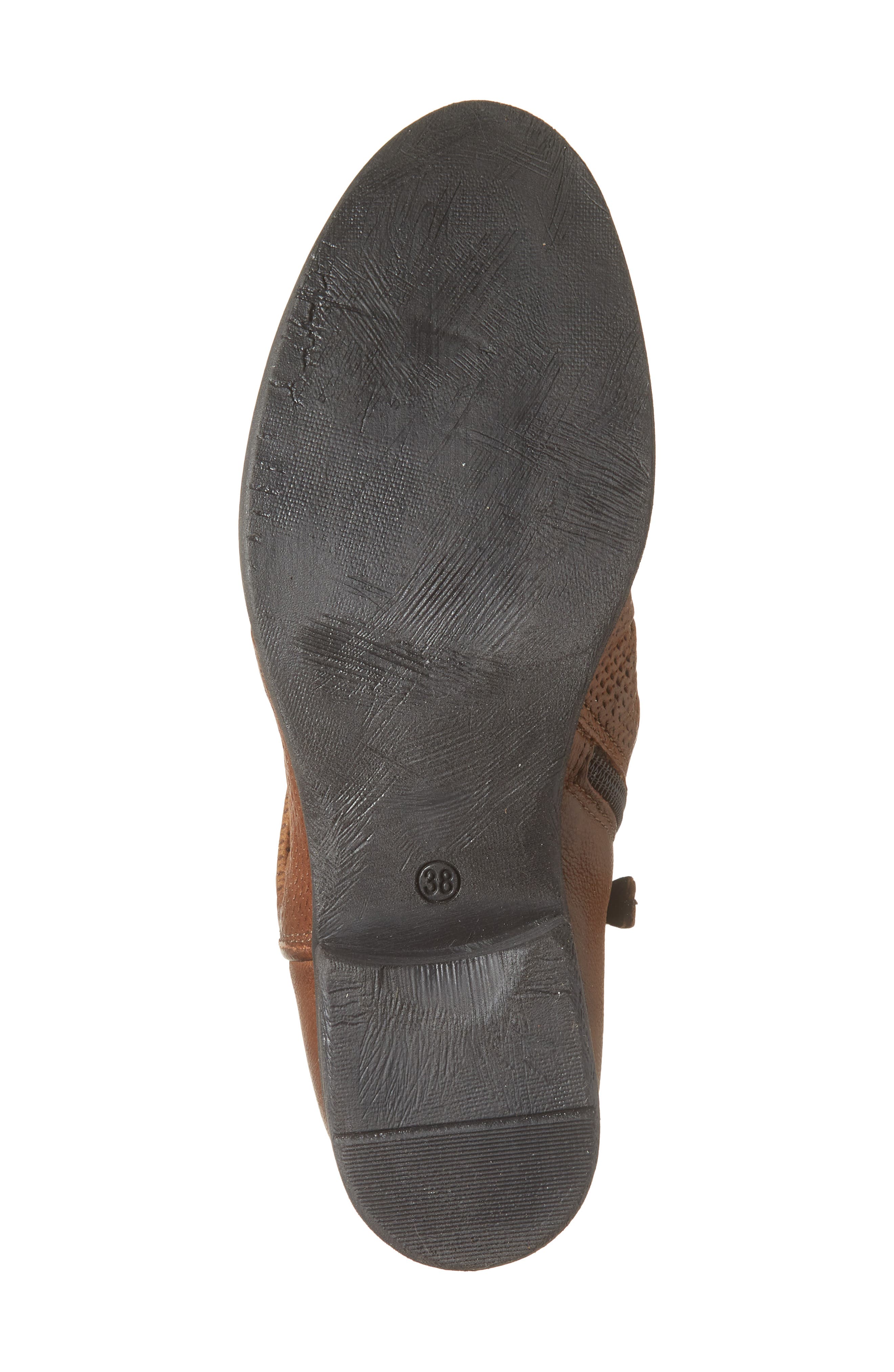 Miz Mooz Suzy Scrunch Leather Boot, Alternate, color, Hazelnut