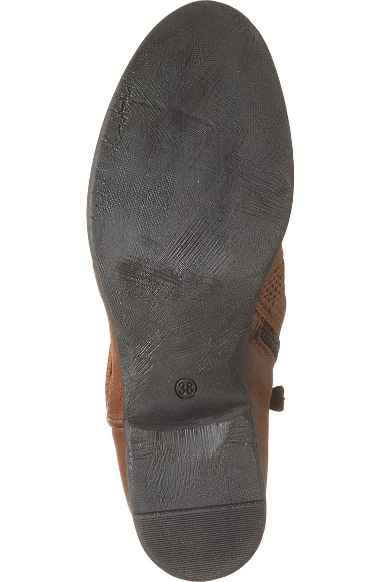 Miz Mooz Suzy Scrunch Leather Boot, Alternate, color, Hazelnut