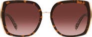 Kate Spade New York kimber 56mm gradient square sunglasses
