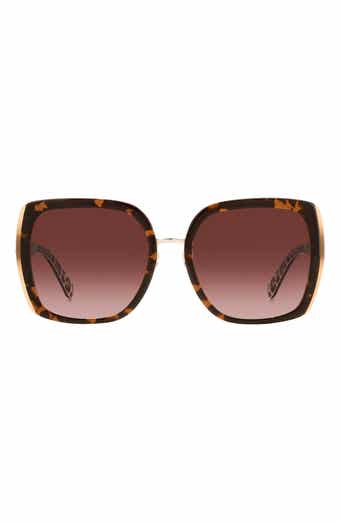 Kate Spade New York kimber 56mm gradient square sunglasses