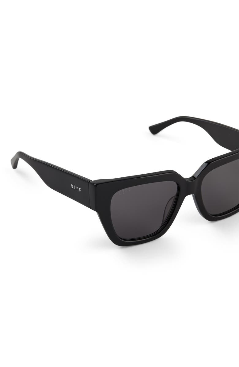 DIFF Remi II 53mm Polarized Rectangular Sunglasses, Alternate, color,