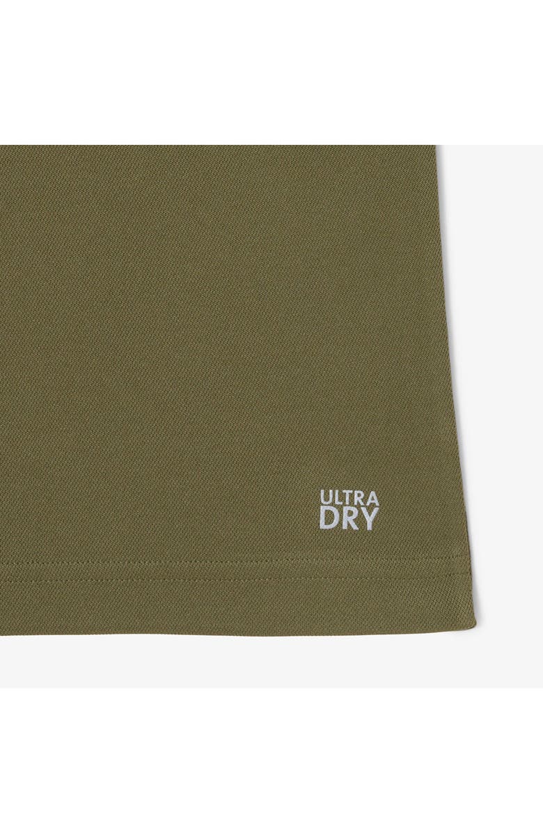 Lacoste Half Zip Polo, Alternate, color, Olive