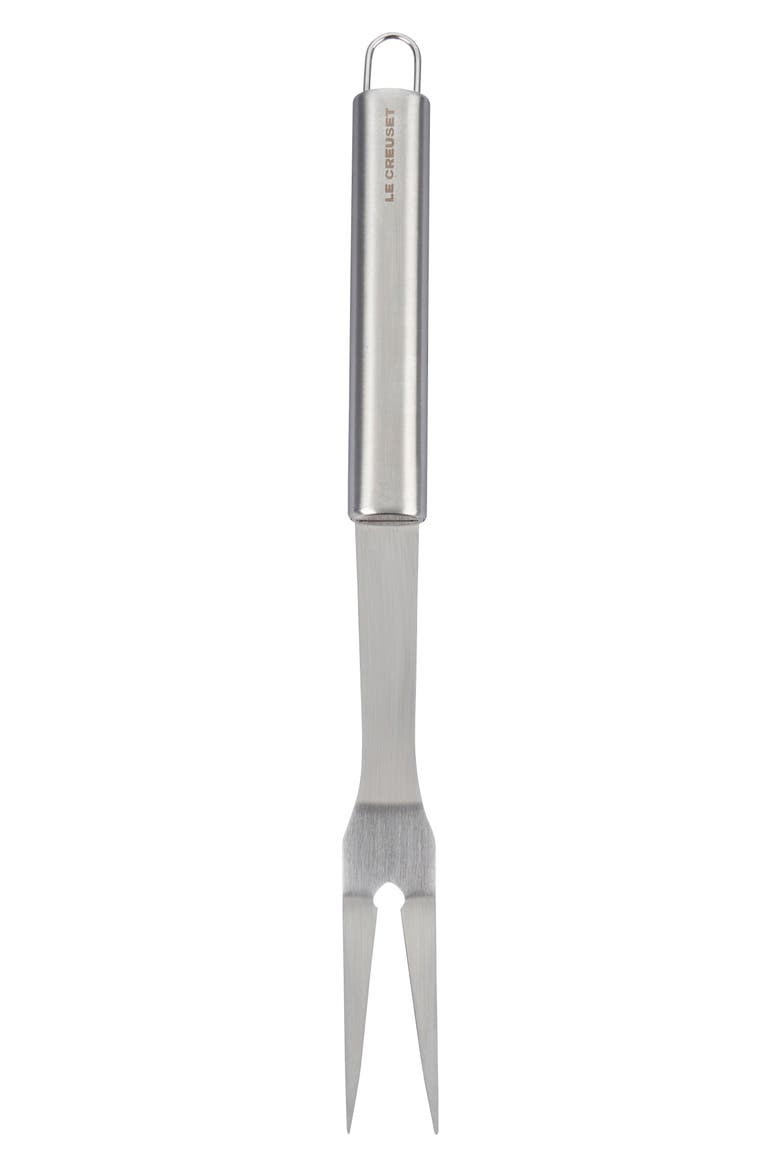 The Outdoor Two-Pronged Fork, Alternate, color, STAINLESS STEEL