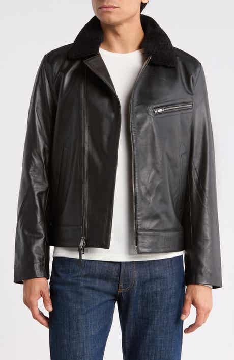 Leather Moto Jacket