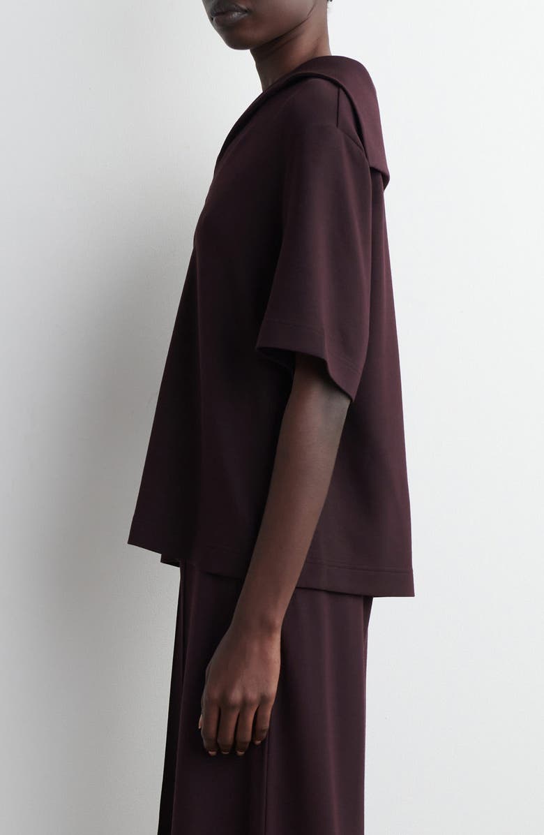 COS Marina Collar Top, Alternate, color,