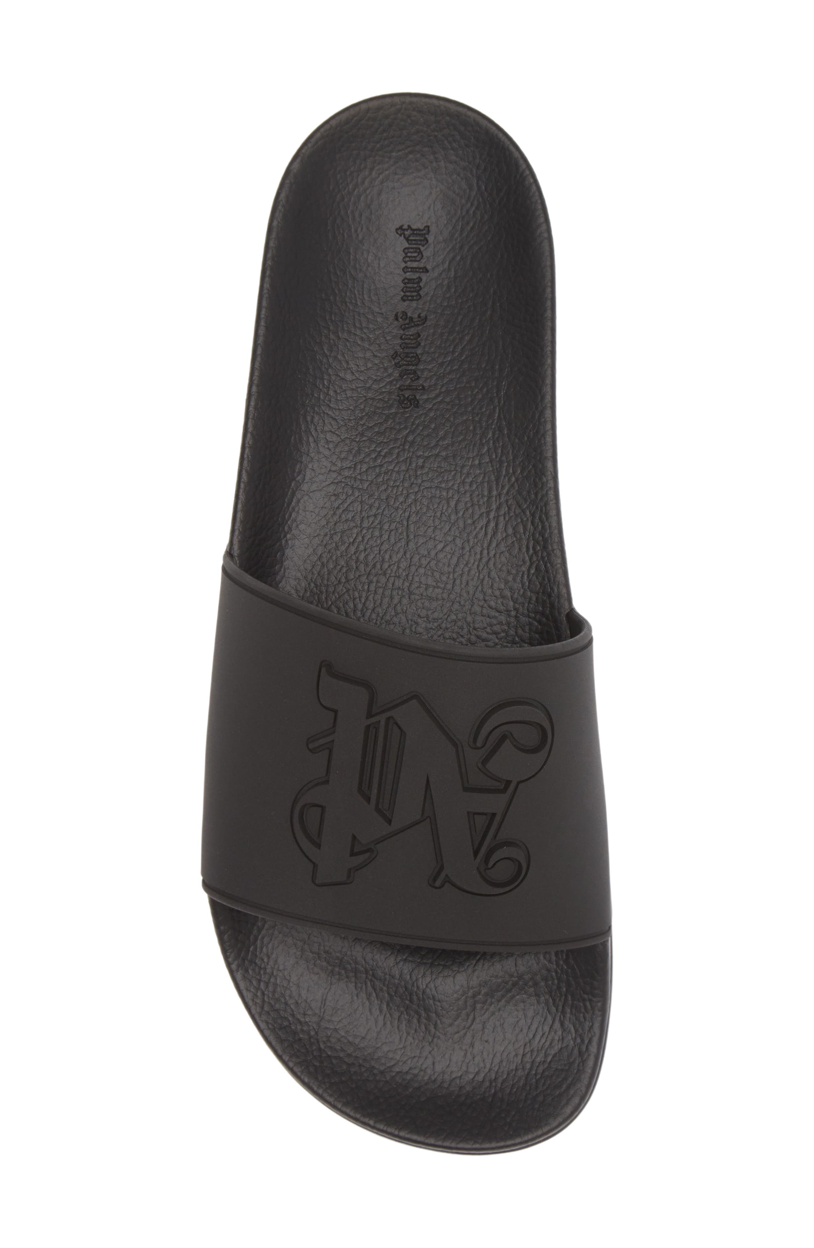 Palm Angels Monogram Pool Slide, Alternate, color, 