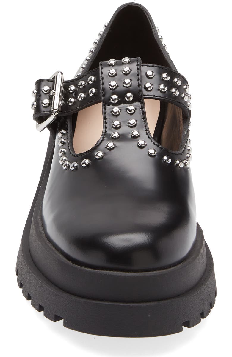 Loeffler Randall Verona Platform Mary Jane, Alternate, color, Black/ Silver