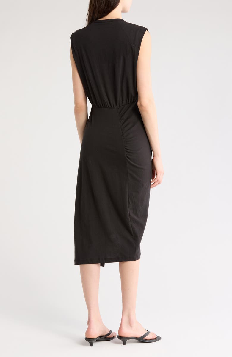 Derek Lam 10 Crosby Landry Sleeveless Twist Front T-Shirt Dress, Alternate, color,