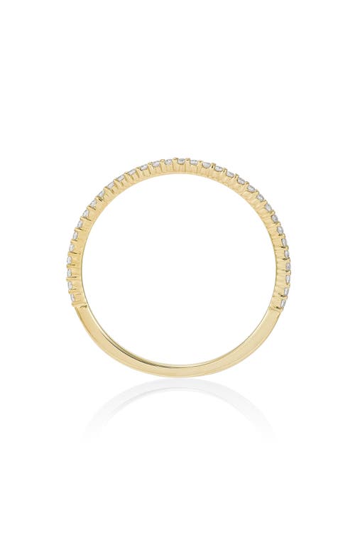 Frankie & Zoe Diamond Band Ring In Gold