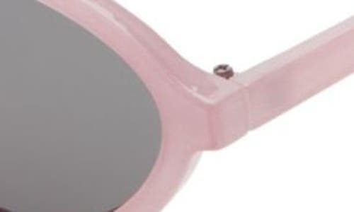 Bp. Oval Sunglasses In Milky Purple