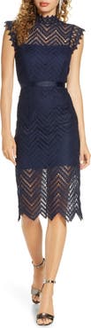 Bardot Imogen Lace Cocktail Dress