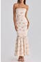 selected Ivory Vintage Rose Print