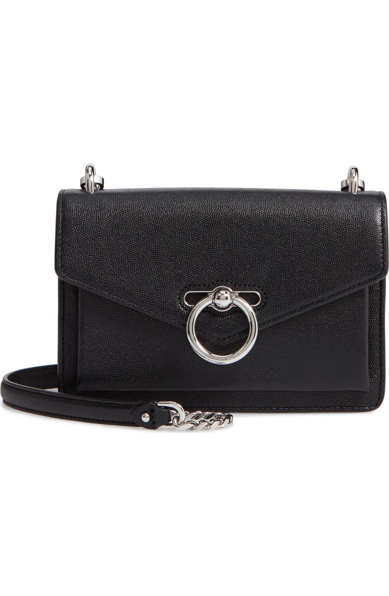 Rebecca Minkoff Jean Leather Crossbody Bag, Main, color,