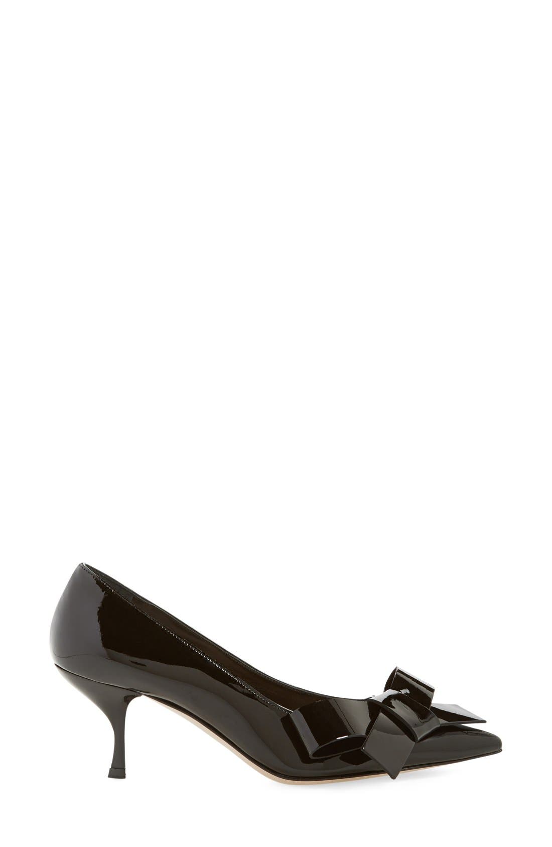Miu Miu Bow Pump, Alternate, color, 