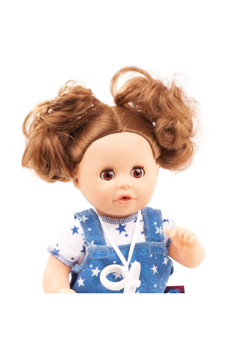 Gotz Sleepy Aquini My Star 13 Inch Potty Bath Girl Doll, Drink & Wet, Toy, Alternate, color, Multicolored