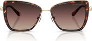 Michael Kors Sea Island 55mm Gradient Butterfly Sunglasses