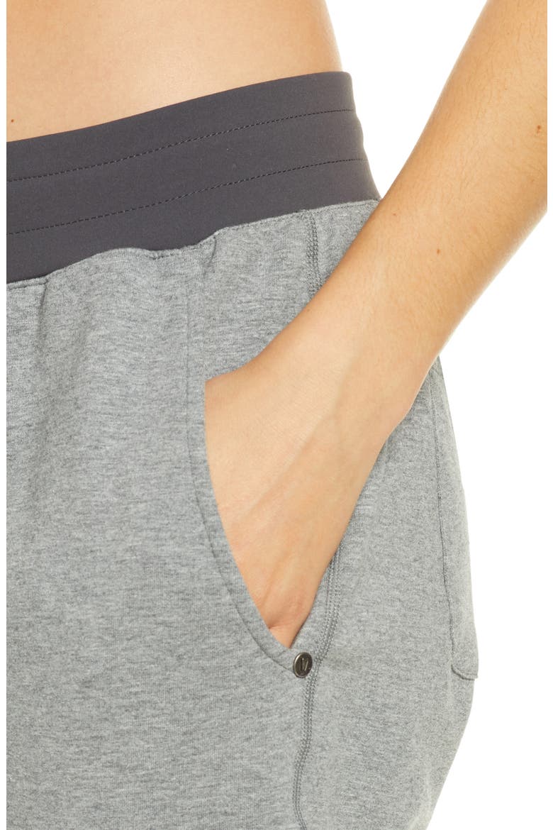 Laguna French Terry Lounge Pants, Alternate, color, HEATHER GREY