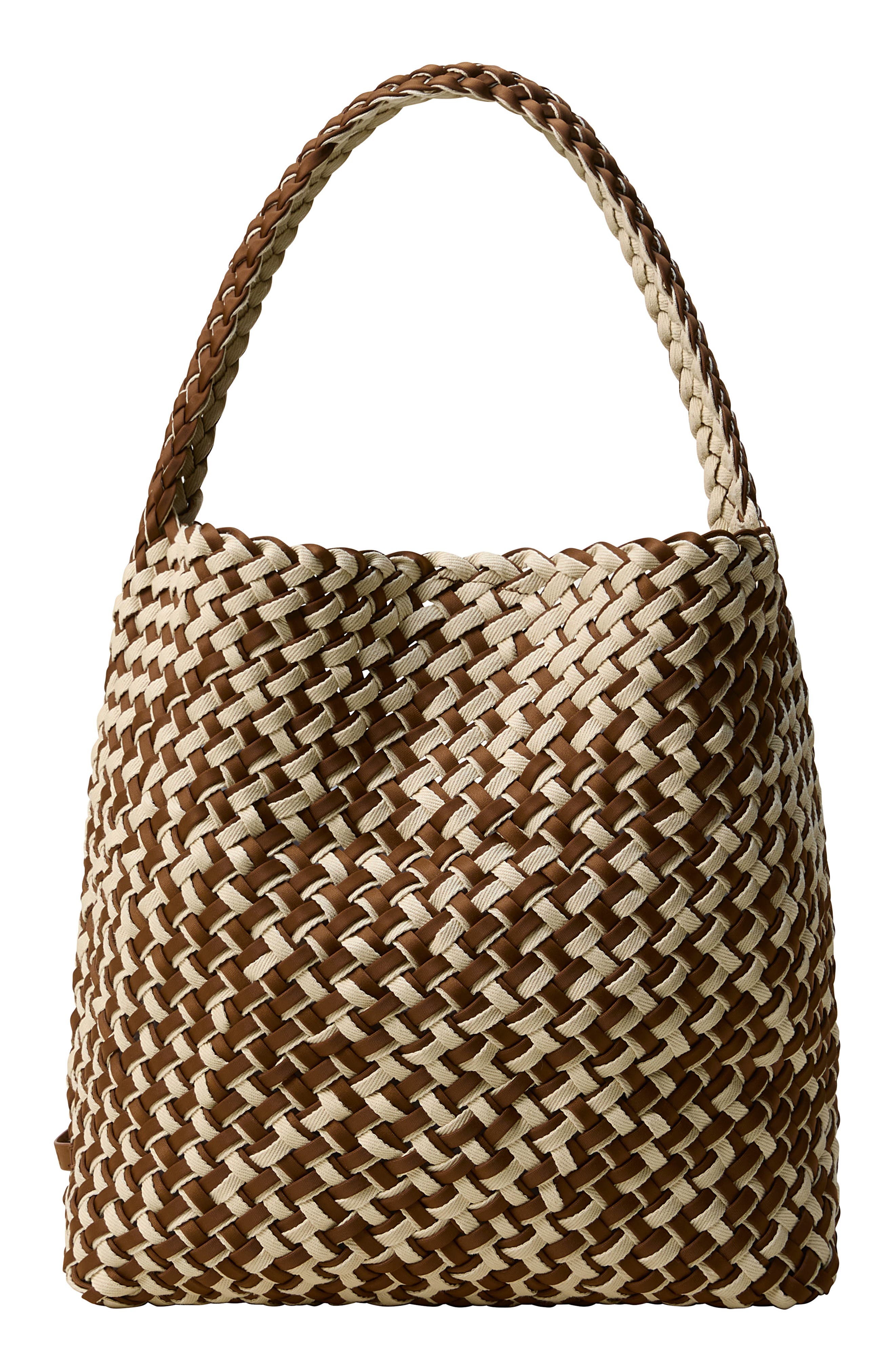 NAGHEDI Medium Nomad Hobo Bag, Main, color, Carmel