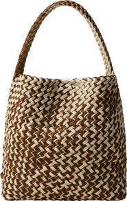 NAGHEDI Medium Nomad Double Weave Hobo Bag