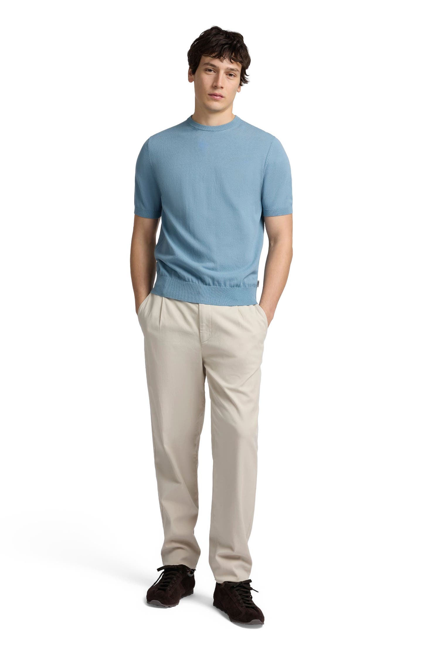 Pull On Cotton Tencel Pant