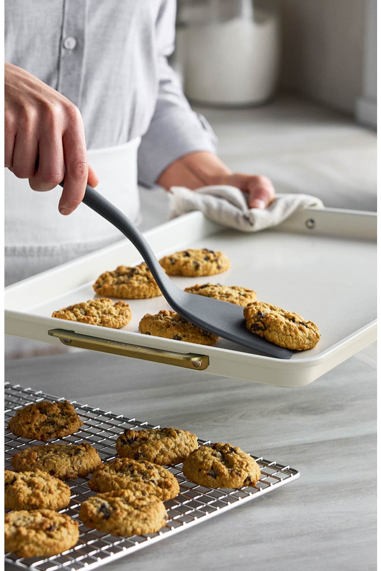 Reserve Bakeware Half Sheet Pan, Alternate, color, CREAM