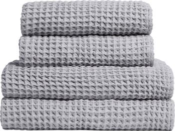 Turkish Cotton Waffle Bath Essentials-Bone Color