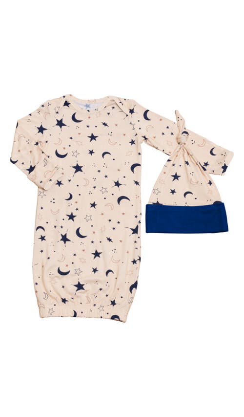 Everly Grey Analise During & After 5-piece Maternity/nursing Sleep Set For Mom & Baby In Neutral
