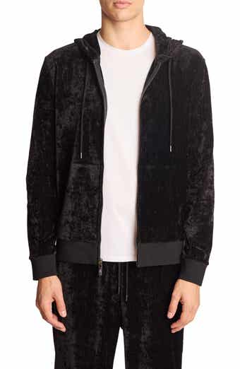 PAISLEY & GRAY Full Zip Velvet Hoodie