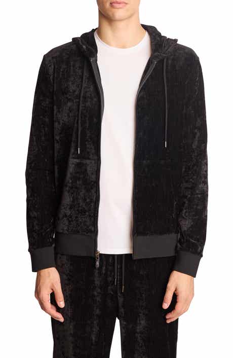 PAISLEY & GRAY Full Zip Velvet Hoodie