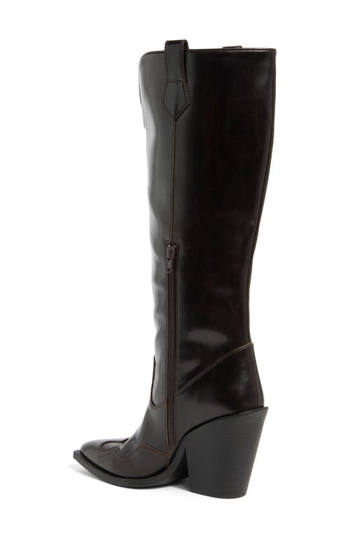 Abound Zahra Western Knee High Boot In Black