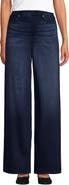 Lands' End Starfish Denim High Rise Wide Leg Jeans