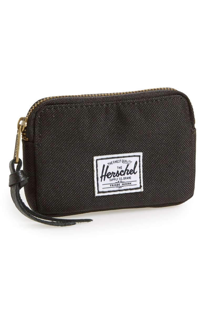 Herschel Supply Co. 'Oxford' Half Zip Pouch Wallet, Main, color, 