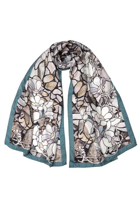 Tiffany - Long Silk Scarf for Women