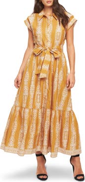 FLYING TOMATO Print Maxi Dress