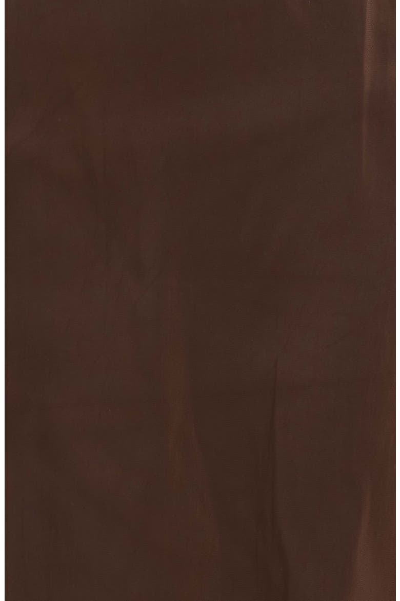Peppers Lace Trim Midi Skirt, Alternate, color, CHOCOLATE