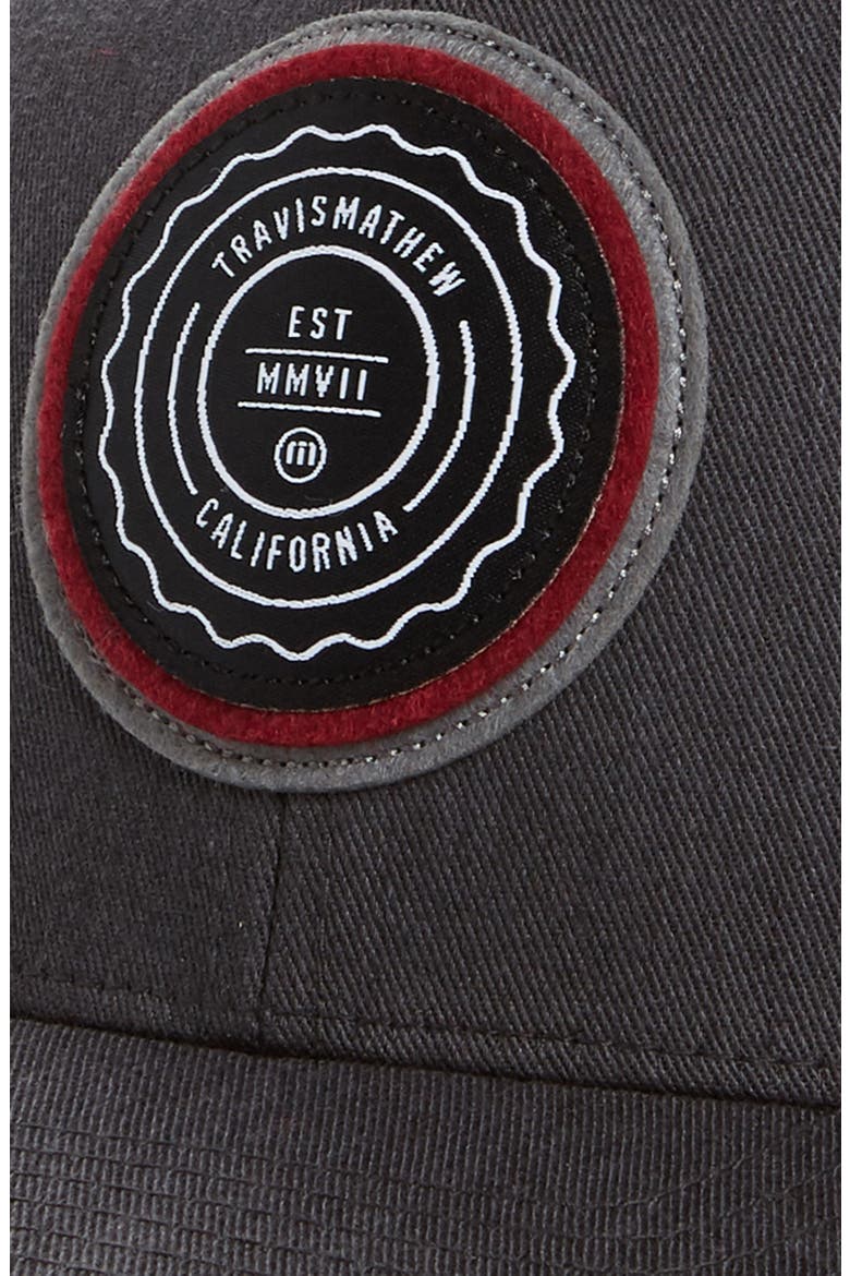 The Patch Trucker Hat, Alternate, color, Heather Grey Pinstripe