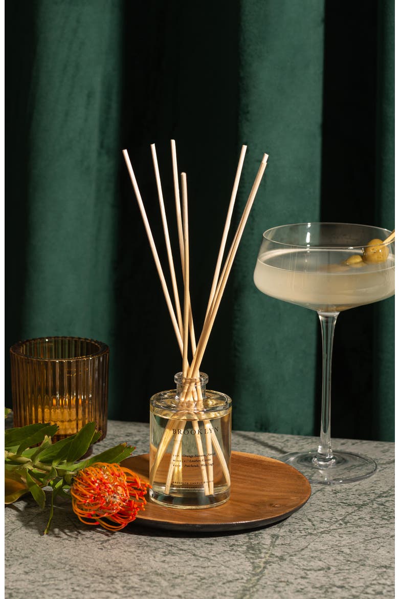 Brooklyn Reed Diffuser, Alternate, color, BROOKLYN