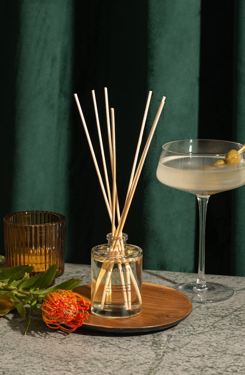 BROOKLYN CANDLE STUDIO Brooklyn Reed Diffuser, Alternate, color, Brooklyn