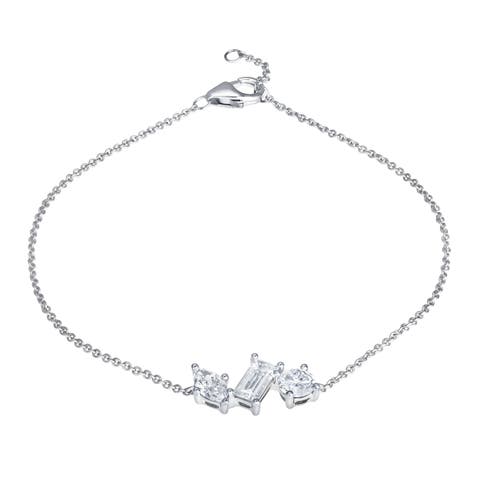 Whisper 14K Gold Lab Grown Diamond Bracelet - 1 Ct