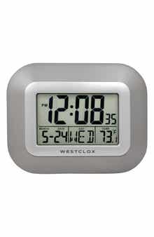 Westclox Digital LCD Wall Clock