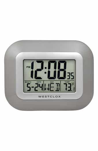 Westclox Digital LCD Wall Clock