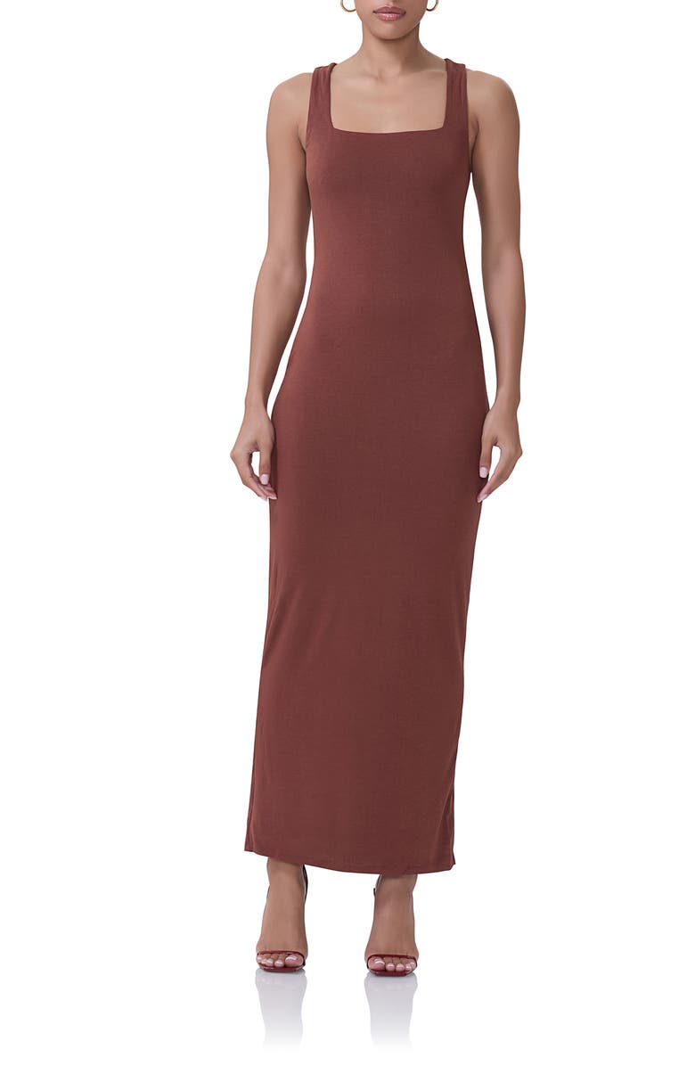 AFRM Nadja Sleeveless Jersey Maxi Dress, Main, color,