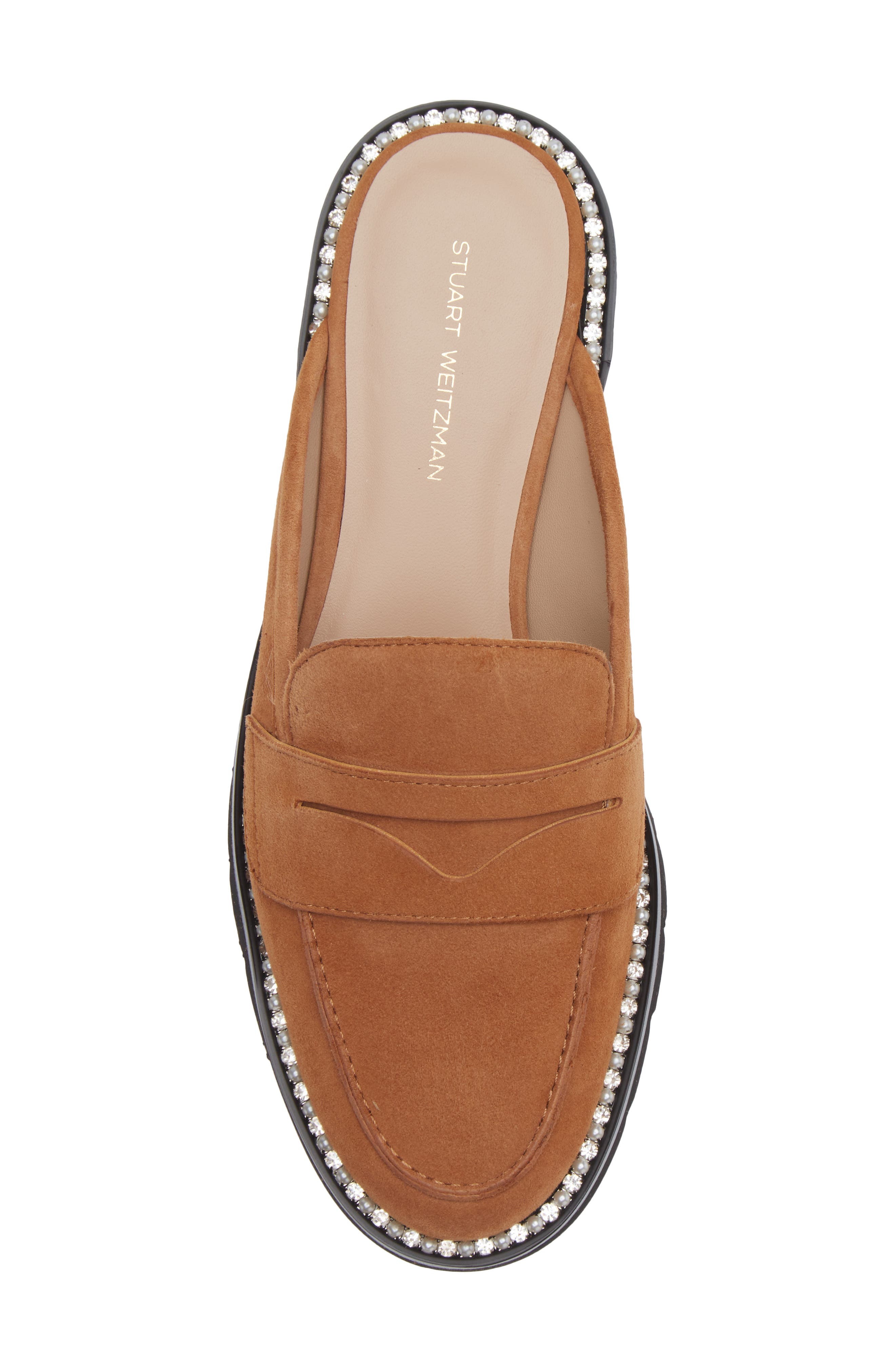 Stuart Weitzman Monty Mule, Alternate, color, Tan