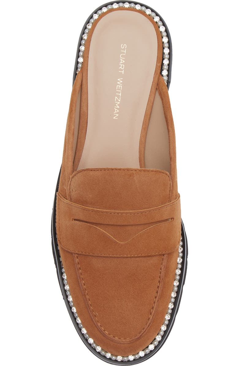 Stuart Weitzman Monty Mule, Alternate, color, Tan