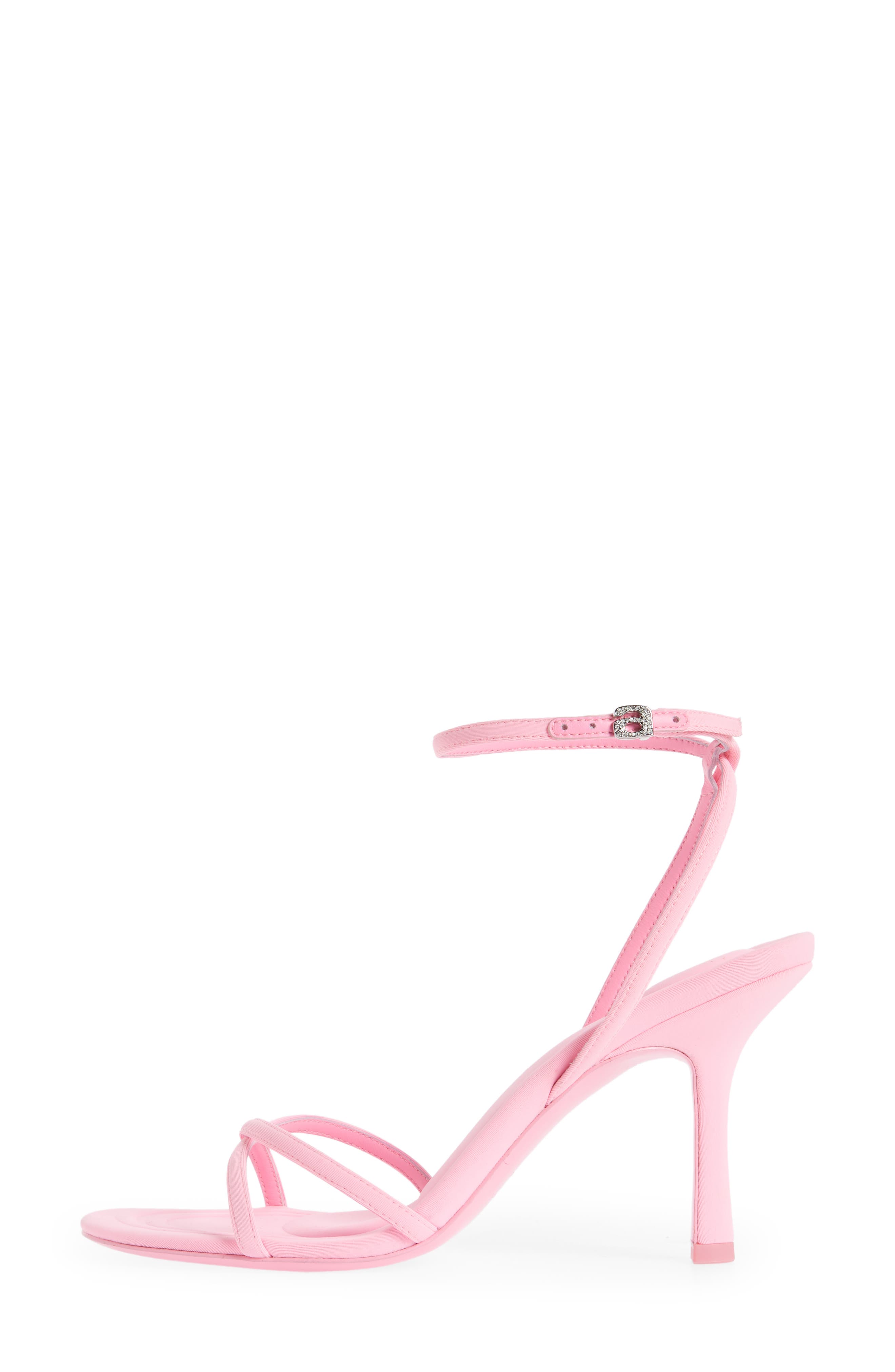 Alexander Wang Dahlia Rhinestone Logo Sandal, Alternate, color, 