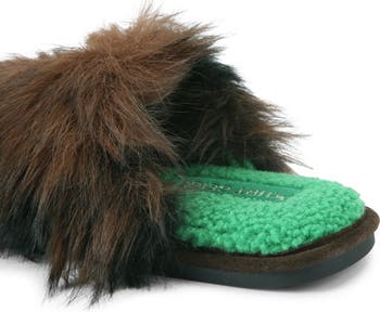 Kensington Faux Fur Scuff Slipper
