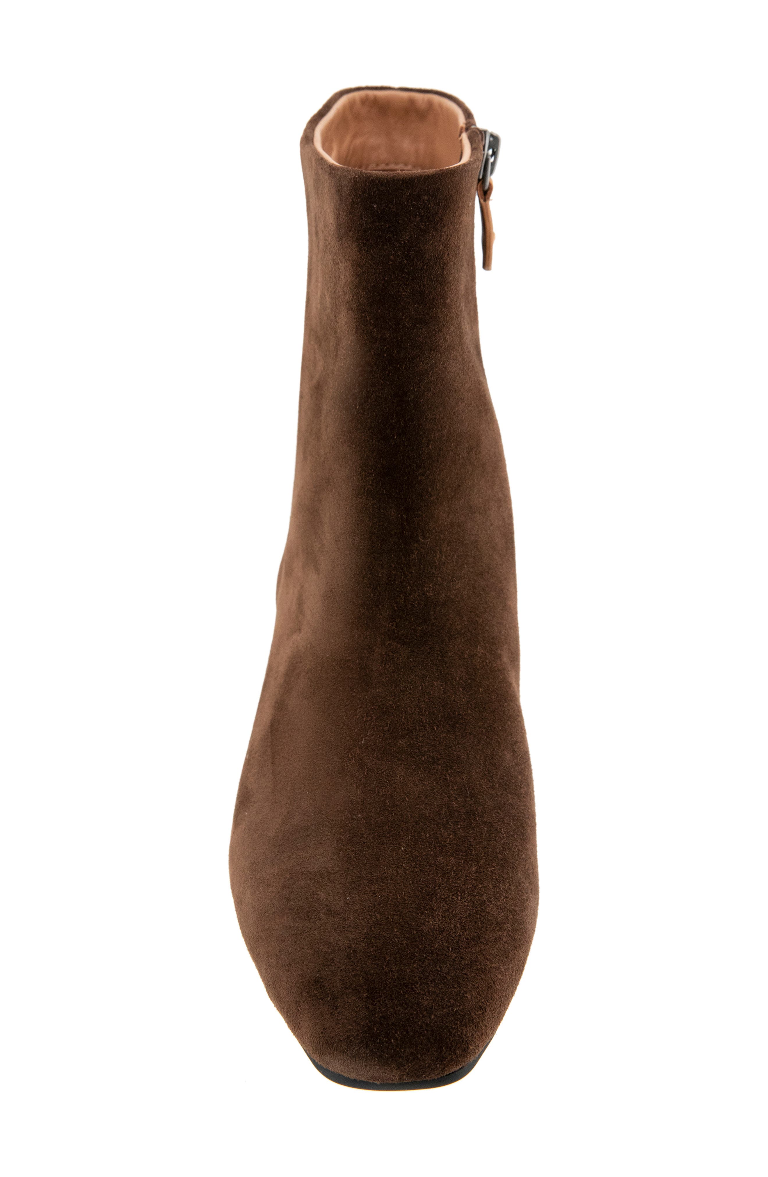 Nalston Bootie, Alternate, color, CHOCOLATE SUEDE